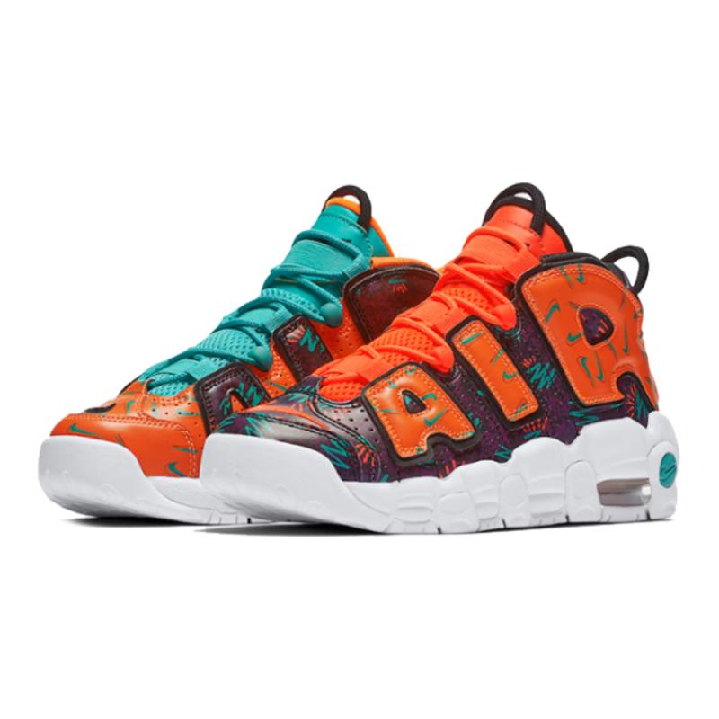 Nike Air More Uptempo What The 90s GS Sneakers AT3408-800