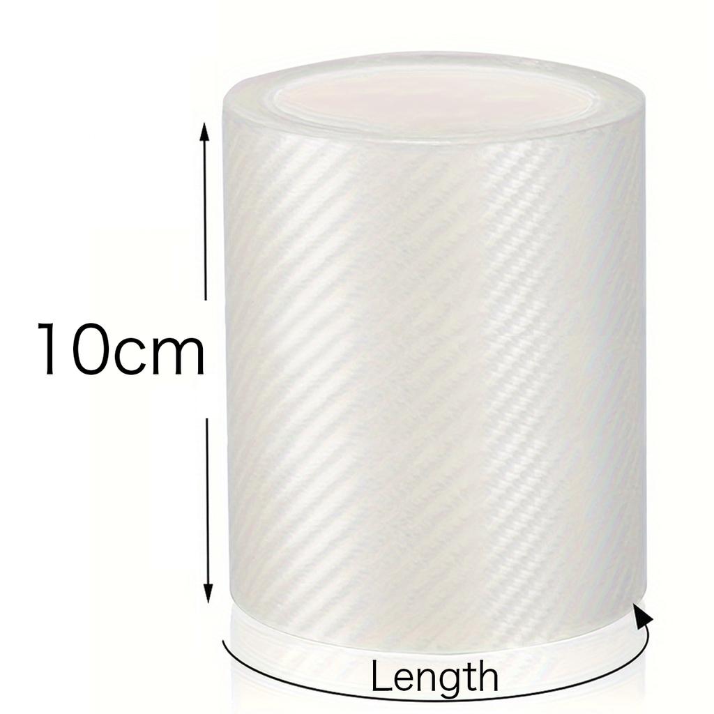 GTIEQ1 Carbon Fiber Car Door Edge Bumper Protector 3D Sticker Tape Wrap Transparent Anti-Scratch Film Vehicle Protect  Waterproof Body