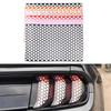 2Pcs Creative Trendy Taillight Stickers Car Rear Light DIY Decorative Sticker Universal Auto Honeycomb Sticker Decor Accessories