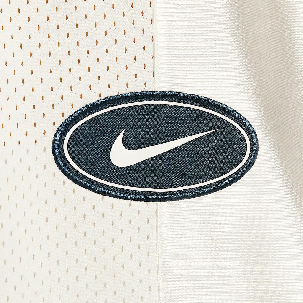 Nike Odzież sportowa Wygodna Moda Miękka Oddychająca Koszulka z Krótkim Rękawem Damska Bluzka Off-White HJ0281-133