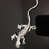 Adesivo per auto Adesivo 3D in metallo con diamante Gekko Japonicus per auto