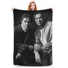 Flannel Throw Blanket Marcus And Martinus Unforgettable Eurovisions Sweden Plush Blankets Sofa Bedding for Bedroom Travel