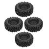 4PCS RC Wheel Tires Rubber Tyre Replacement for Climbing Vehicle Off Road Car 96MM Diameter