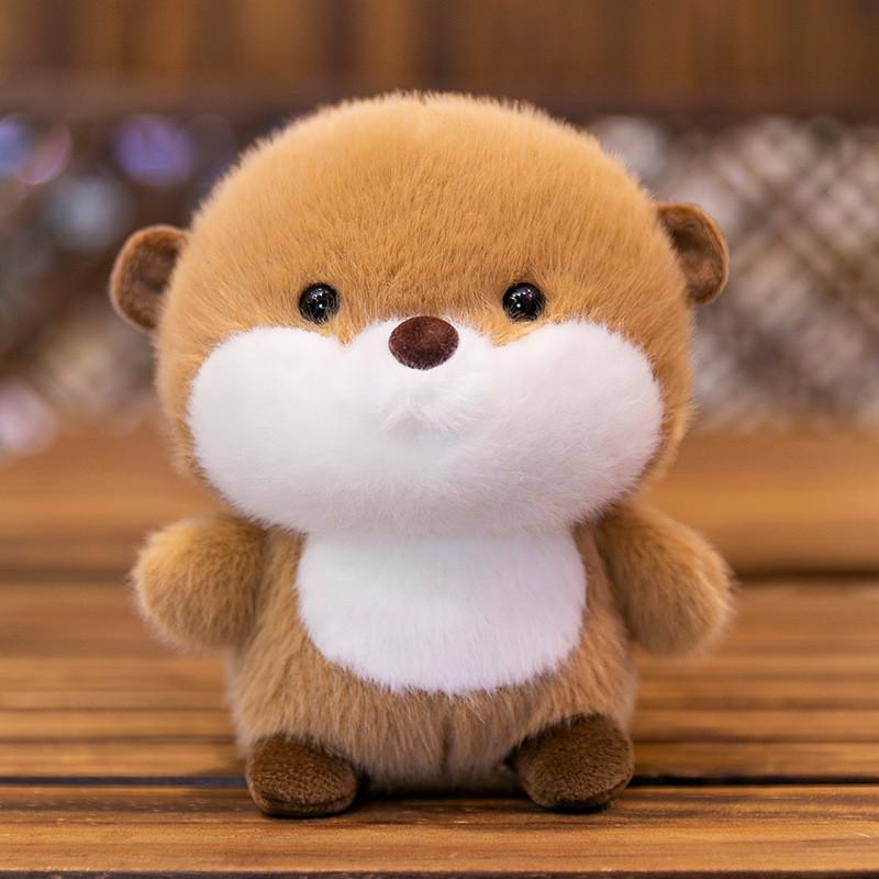 Mini Fox Cute Doll With Plush Pp Cotton Filling Very Suitable Room Decoration