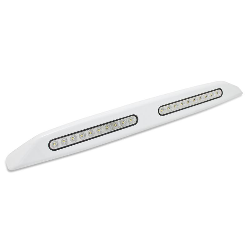 ZMFJH 12V 6W 20LED RV Camper LED Awning Light Caravan Waterproof Exterior Lamps with Holes for Motorhome Van Travel Trailer