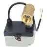 Normalerweise Geschlossenes Motorisiertes Kugelhahn IP54 Messingkörper ABS-Gehäuse 2-Wege Elektrisches Kugelhahn DC12‑24V DN20 3/4 Zoll