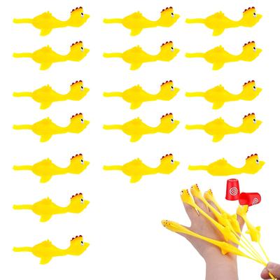 10Pcs Chicken Catapult Toys Stretchy Rubber Fun Party Favors Novelty Gifts Ejection Turkey Toys for Kids And Adults