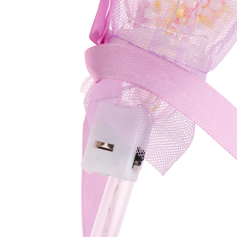 1Pc Kinder Bunte Glowing Sticks Blinkende Herz Stern Schmetterling Mädchen