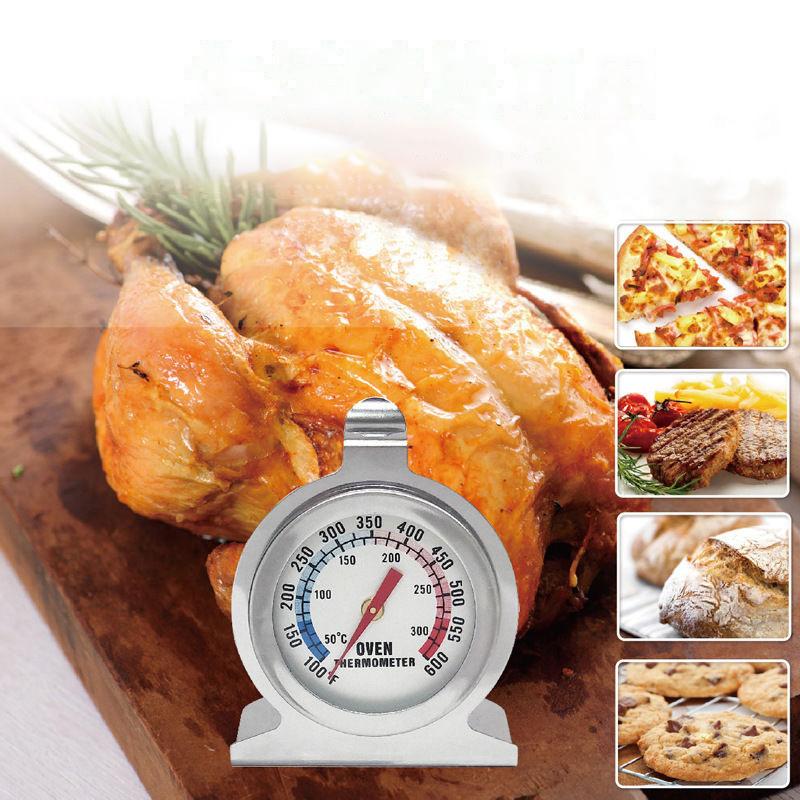 Universal Baking Food Meat Temperature Stainless Steel Oven Thermometer Gauge Microwave Cooker BBQ Temperature Measure Instrumen