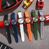 Watches for Men Casual Quartz Watches Man Silicone Strap Quartz Wristwatch Fashion Simple Round Glass Dial Date Watch Reloj