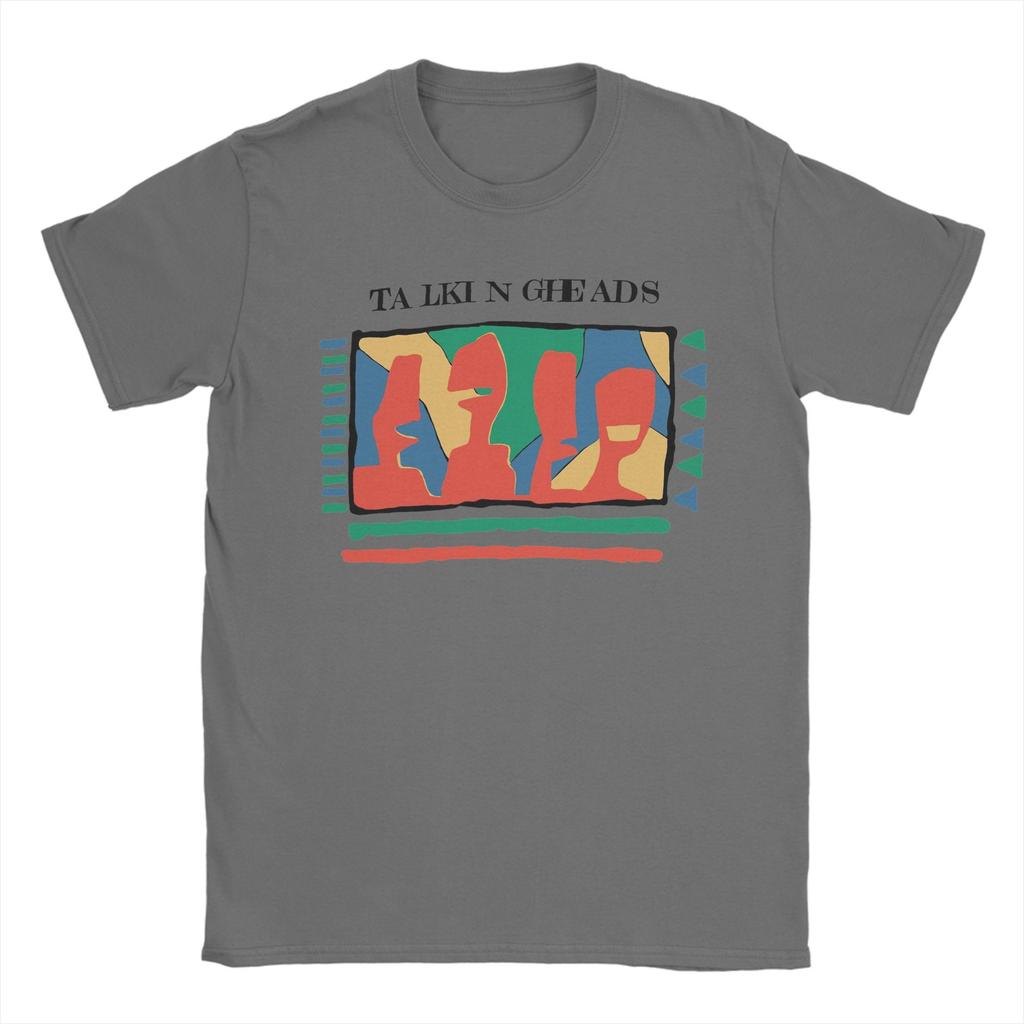Summer Talking Heads Fashion T Shirts Cotton Tshirt for Couple YK Fun Cheap Print Short Sleeve Top Tees