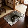 Non-slip Bathroom Carpet 3D Flat Bedroom Door Rug Creativity Optical Illusion Doormat  Home Decor