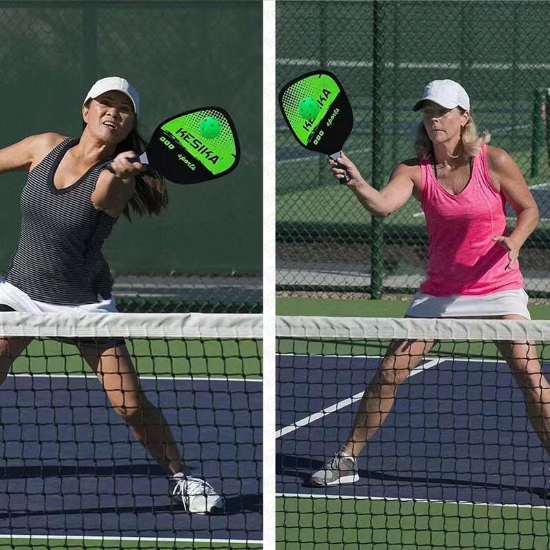 Poplar Wood Pickleball Paddle Set