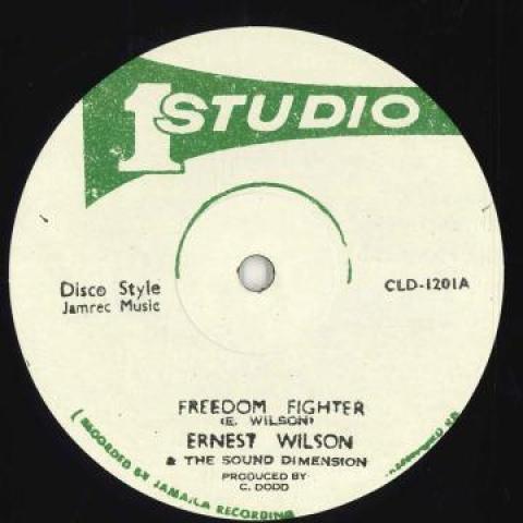 

12inch Record ERNEST WILSON / KEN BOOTHE - Freedom Fighter (Slight Edge Warp) CLD1201 Studio One 1978 US Reggae, Ska & Dub