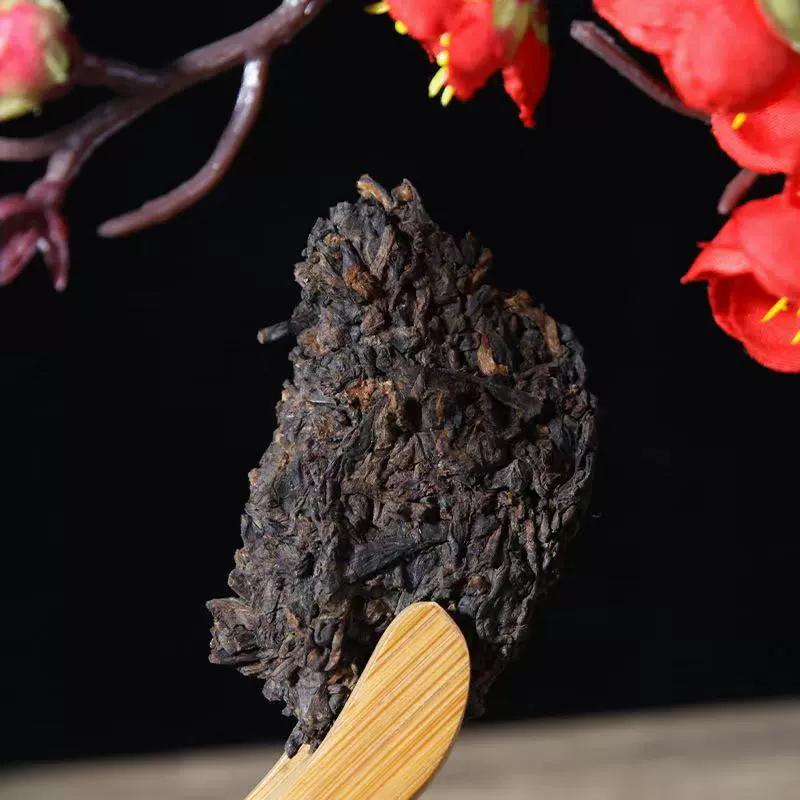 Pu'er Tea Cake Cooked Pu'er Tea 357g Yunnan Qizi Cake Tea Authentic Flavor
