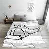 Gorilla Tag Pfp Maker Blanket Soft Warm Flannel Throw Blanket Plush for Bed Living room Picnic Travel Home Couch