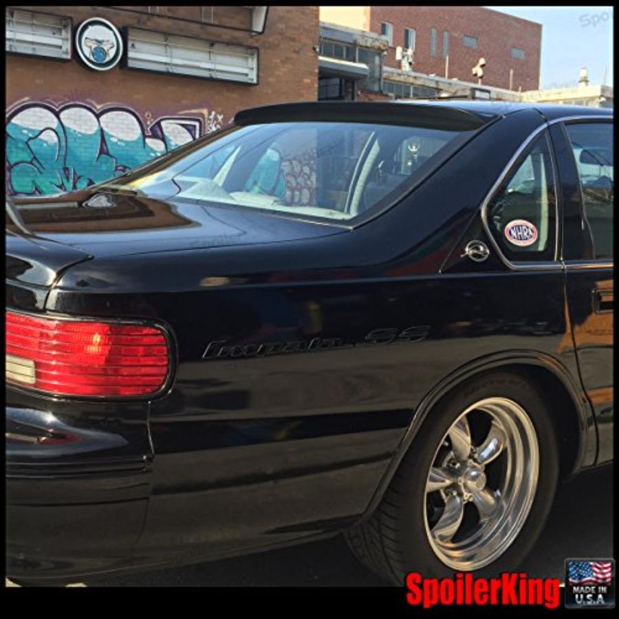 Spoiler King Tylny Spoiler Dachowy XL 380R Zaprojektowany dla Lepszej Aerodynamiki i Stylizacji w Chevy Impala SS 19941996 Oferuje Trwały Per