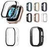 652F Screen Protector Case Cover for Watch 4 Scratch-resist Shock Frame Full Edges Coverage Smartwatch Onepiece Bumper Shell