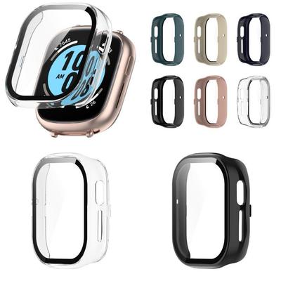 652F Kryt s chráničem obrazovky pro hodinky Watch 4 Rám odolný proti poškrábání a nárazům Krytí celých hran Chytré hodinky Jednodílná skořepina nárazníku