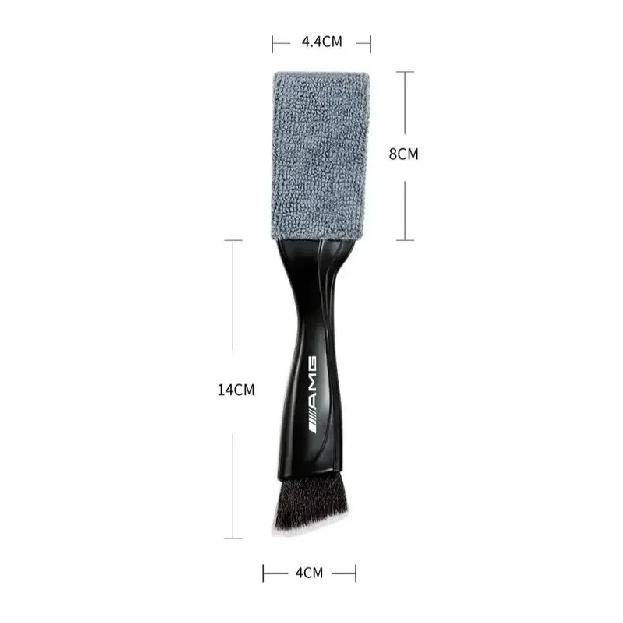 2 In 1 Car Interior Cleaning Brush Remove Dust Tool Accessories For Mercedes Benz AMG GLE GLS CLS GLC CLA GLA GLK ML C197 R231