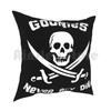 Pillow Case Printed Home Soft DIY Pillow Cover Goonies Pirates Never Say Die Skull Swords Astoria One