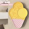 Cute Cat Feeding Bowls Silicone Pet Slow Licking Mat Multifunction Slow Feeding Dish  Pet Supplies