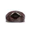 High-Capacity Soft Leather Hand-Woven Underarm Bag – Solid Color, Casual, and Stylish Handbag