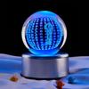 Jackfruit Heart Sutra 3D Crystal Ball Night Light - Creative Gift for Birthday or Qixi Festival