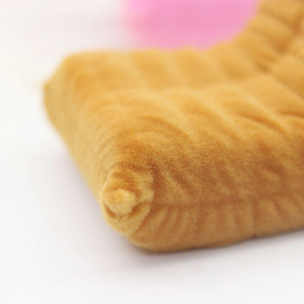 Flokket Dukkehus Tilbehør 1:12 Mini Latsabbsofa Dukkehus Tilbehør