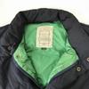 Ivy League High Ratio 80% Down Jacket Men M Navy Thick Insulated Full Zip(USED)