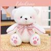 Bowknot Bear Teddy Plush Toy Cartoon Stuffed Doll Decoration Kids Birthday Gift