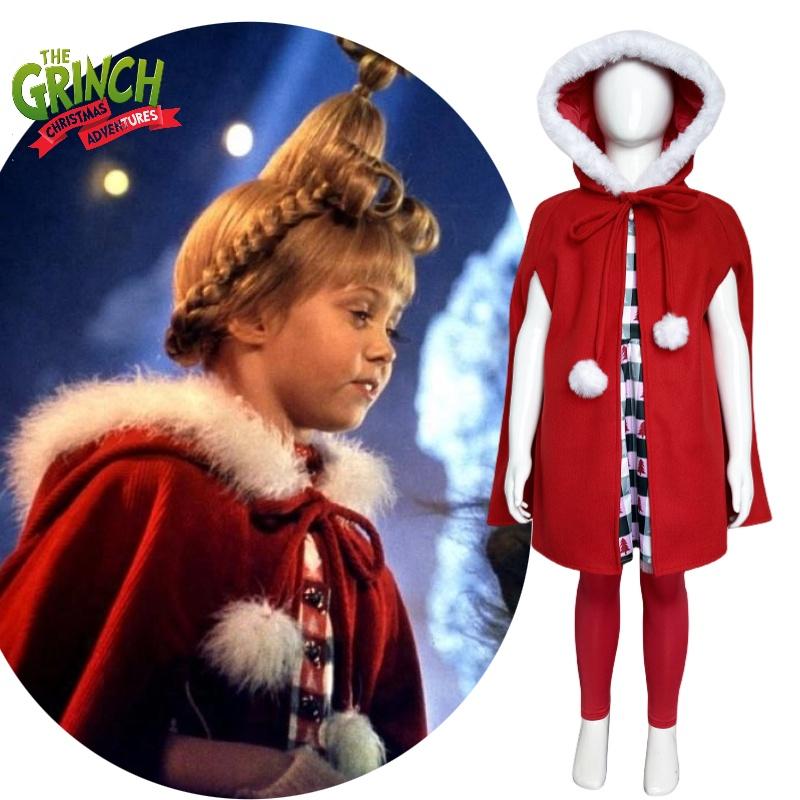 Christmas Grinch Sindey Cosplay Costume For Kids And Adults Cute And Lovely Style