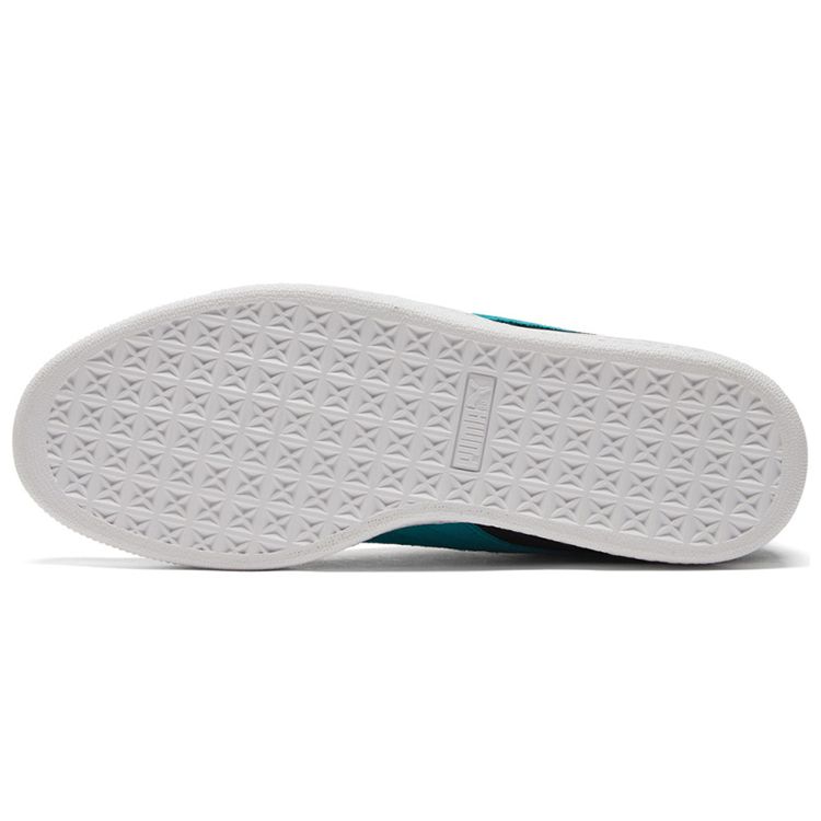 Puma Suede Mid 21 Black Viridian Green Red Unisex Sneakers High-Risk-Red 380205-10