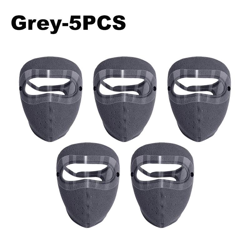 Ski Mask with Goggles Winter Warm Face Mask Anti Dust Cycling Bicycle for Men Women Cold Weather Outdoor Motorcycle Thermal Mask