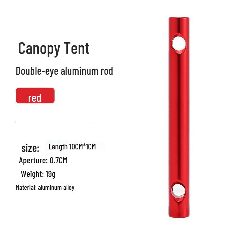 

Large 10cm Windproof Aluminum Tent Rope Adjustment Buckle