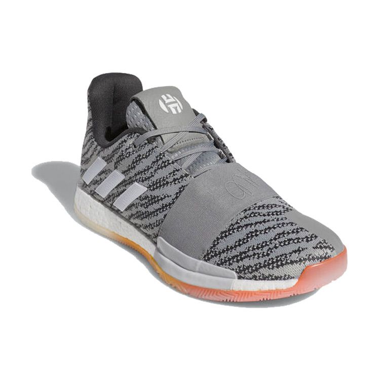 Adidas Harden Vol.3 Low Basketball Shoes Men Sneakers Black Gray G26812