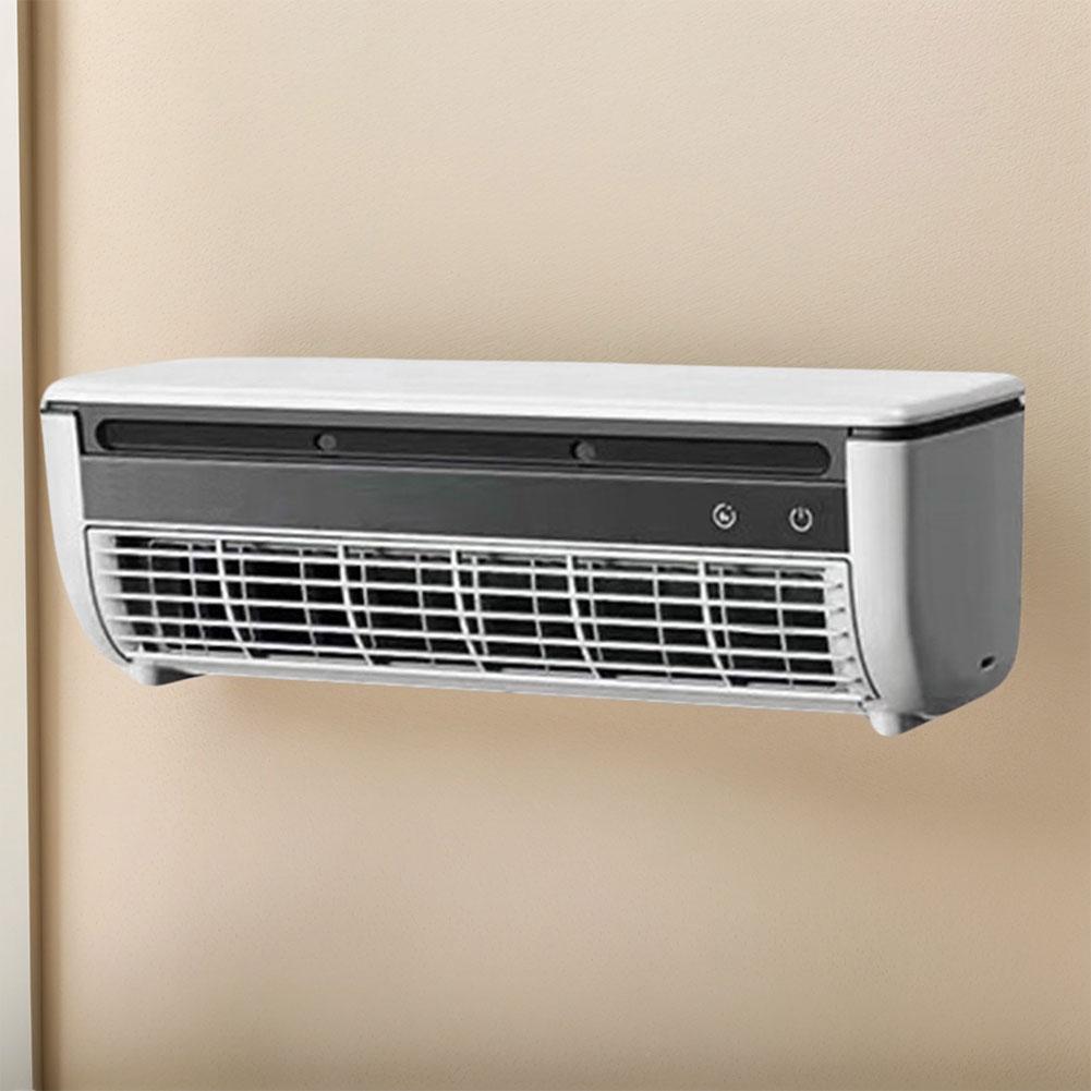 Wall-Mounted Air Cooling Fan 3 Speeds Electric Fan Rechargeable for Bedroom Office Living Room