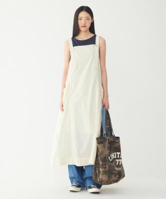 STUDIO TOMBOY Suspender Layered Casual Dress_Cream 9106241212