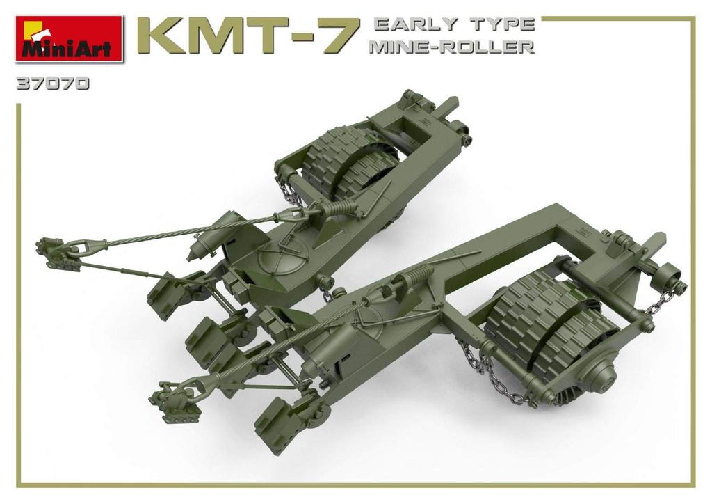 MiniArt Scale Early Model Mine Roller Plastic Model Kit MA37070 1/35 KMT-7