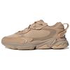 Originals Ozweego Meta Leather Sports Trend Durable Low-Top Casual Shoes Unisex Casual Shoes Beige HQ6327