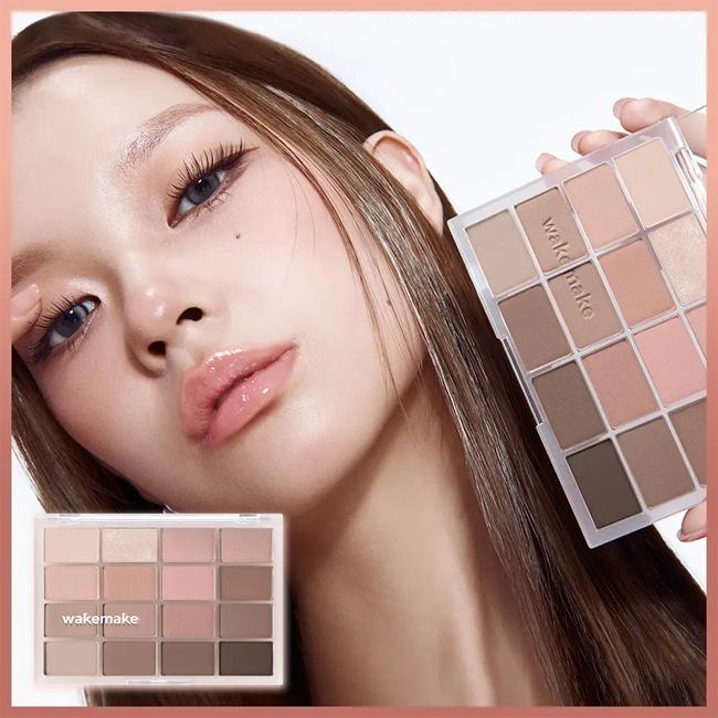 WAKEMAKE Soft Blurring Eye Palette #30 Classy Nude Blurring