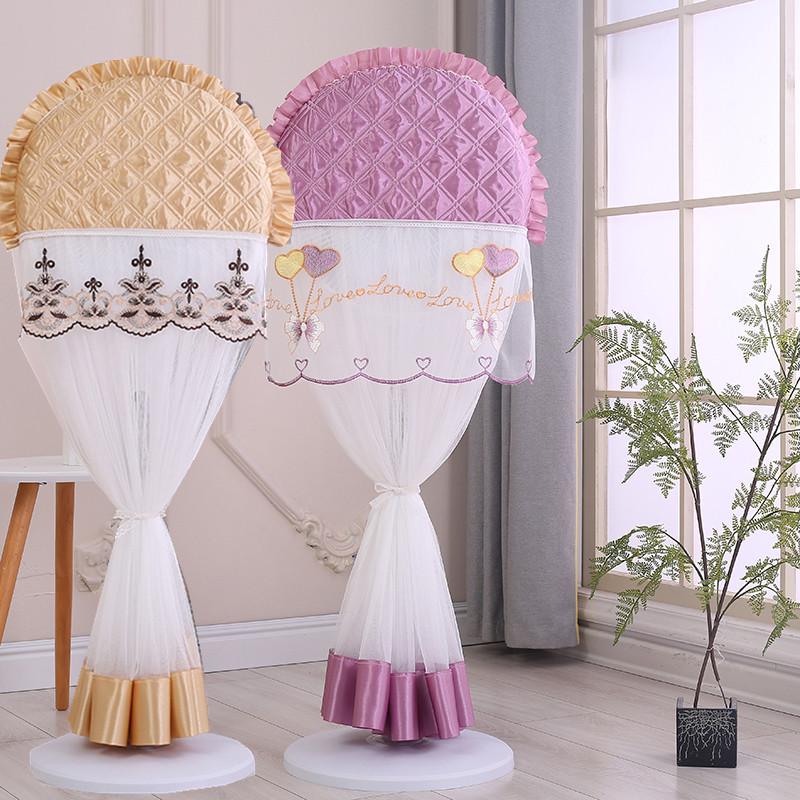 Chinese Style 2-HP Hanging Air Conditioner Dust Cover, Embroidered, Simple & Modern, Use Without Removing Windshield