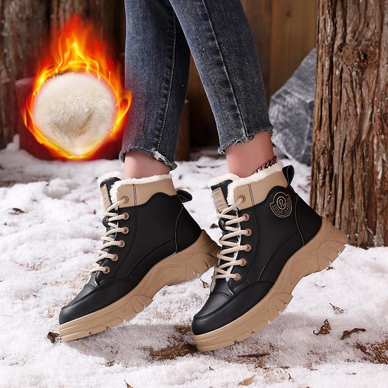 Women s Winter Snow Boots with Thick Platform Sole Slip-Resistant Shoes 35 2229₽