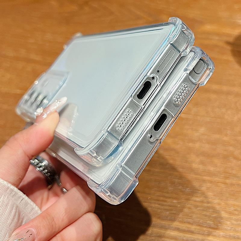 Iceberg Print Transparent Phone Case For Samsung Galaxy A57 A37 A17 A56 A36 A55 A35 A26 A16 A25 A15 A54 A14 Soft Silicone Cover