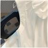 Blouse Blanche Femme Blouses Femme Mode Nœud Sans Manches Ample Chemises Mode Douce Été Blouses