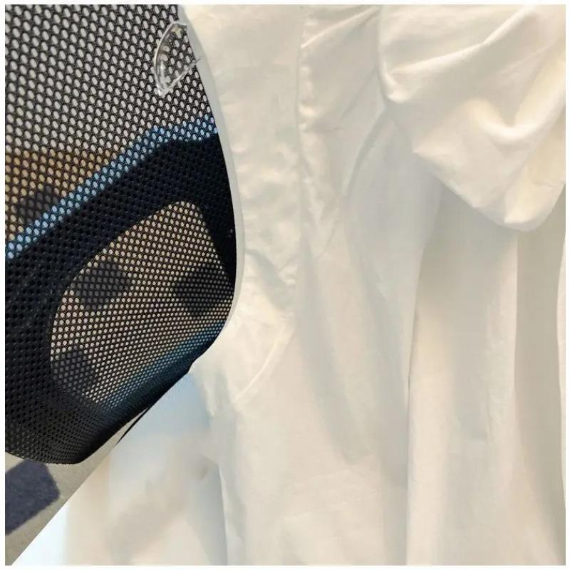 Blouse Blanche Femme Blouses Femme Mode Nœud Sans Manches Ample Chemises Mode Douce Été Blouses