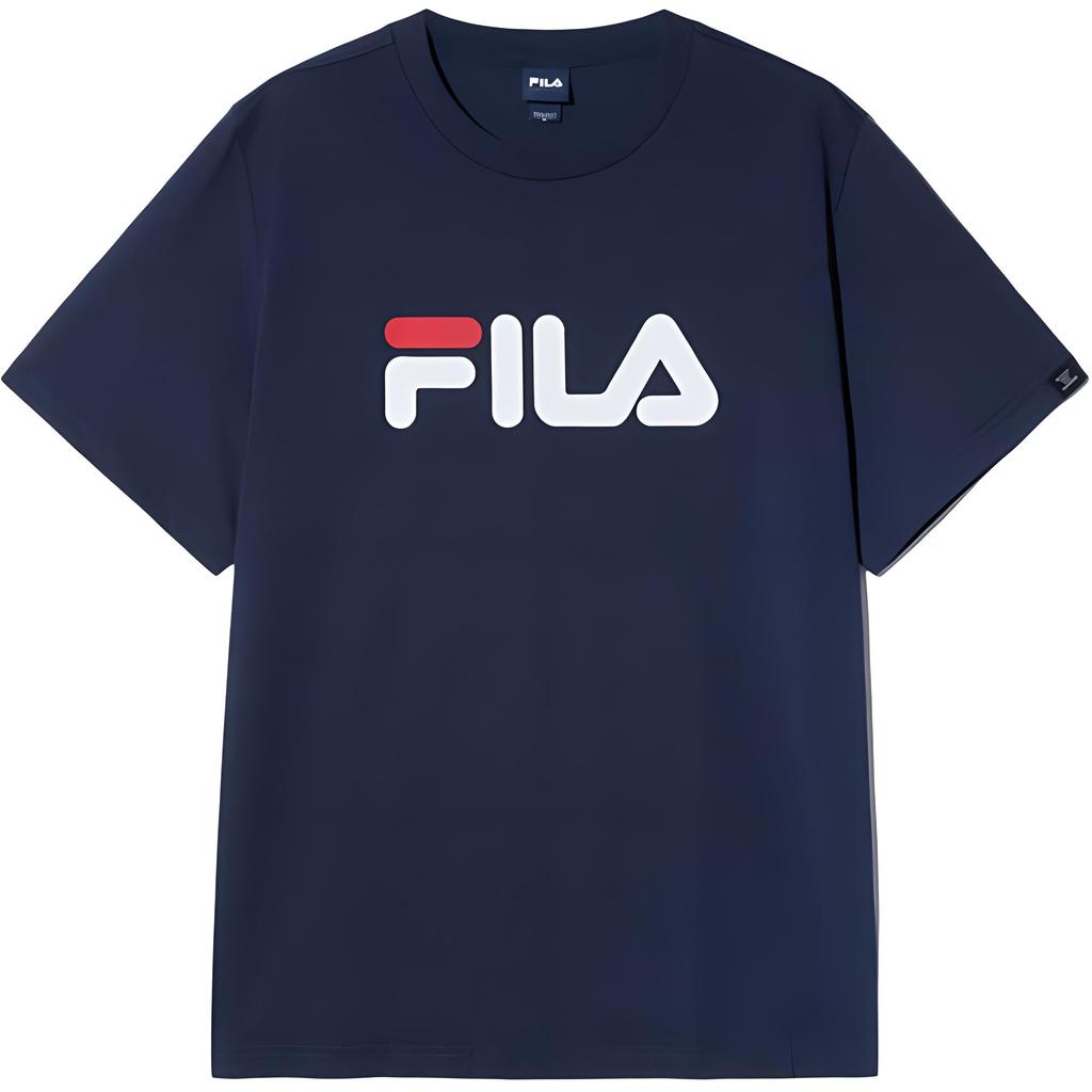 New FILA T Shirts Unisex Dark Blue FS2RSH2102X-DNA