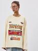 100% cotton t-shirt early autumn American fashion personality fashion trend printed hiphop top