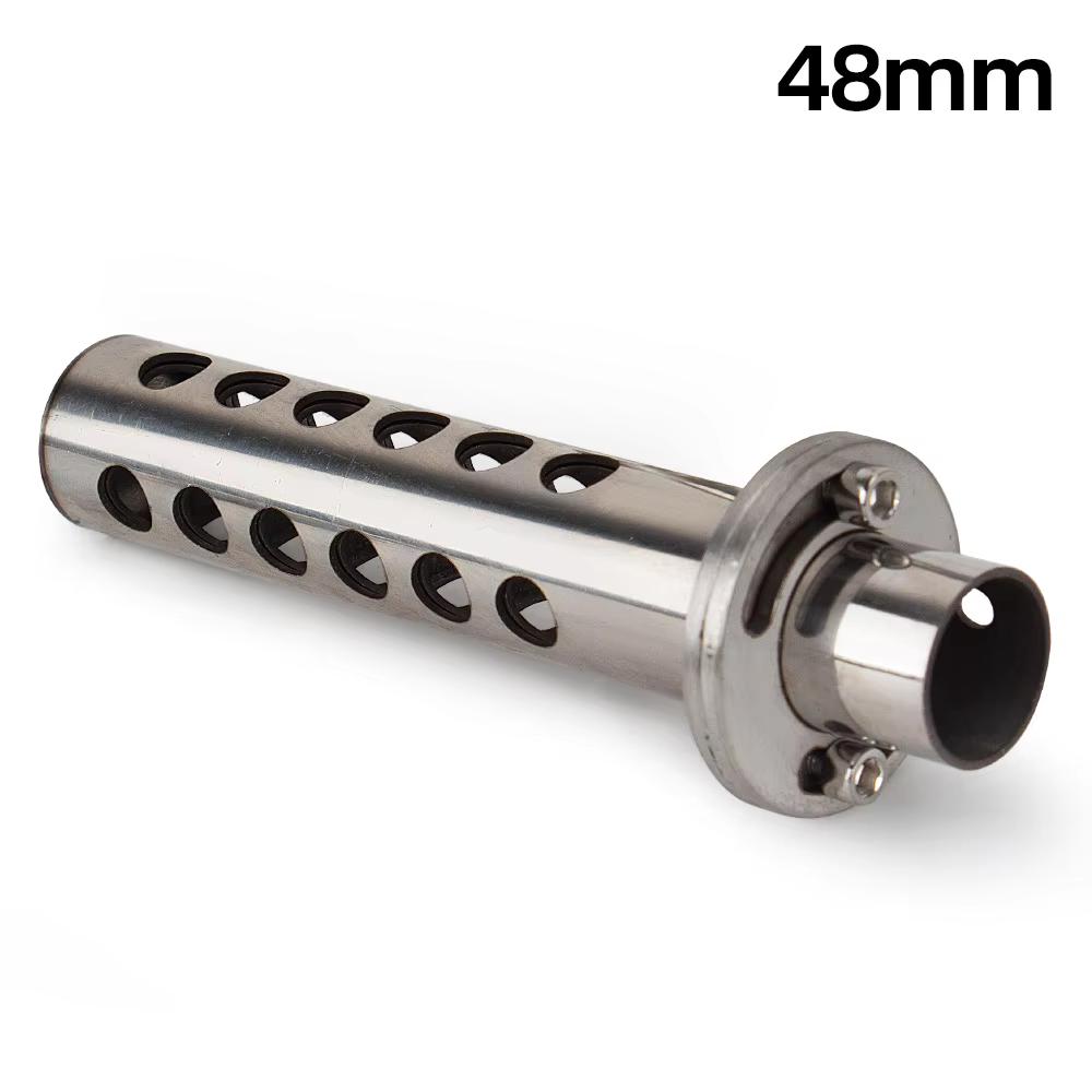 

Universal Motorcycle Exhaust Stainless Steel DB Killer 48mm Insert Baffle Valve Type DB Killer Muffler For 51MM Muffler TYPE-C