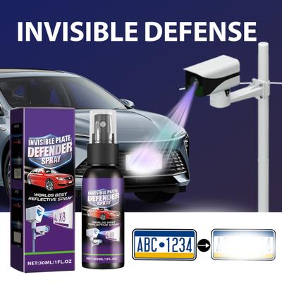 Car License Plate Number Invisible Spray Speed Camera Deterrent Spray Easy To Use